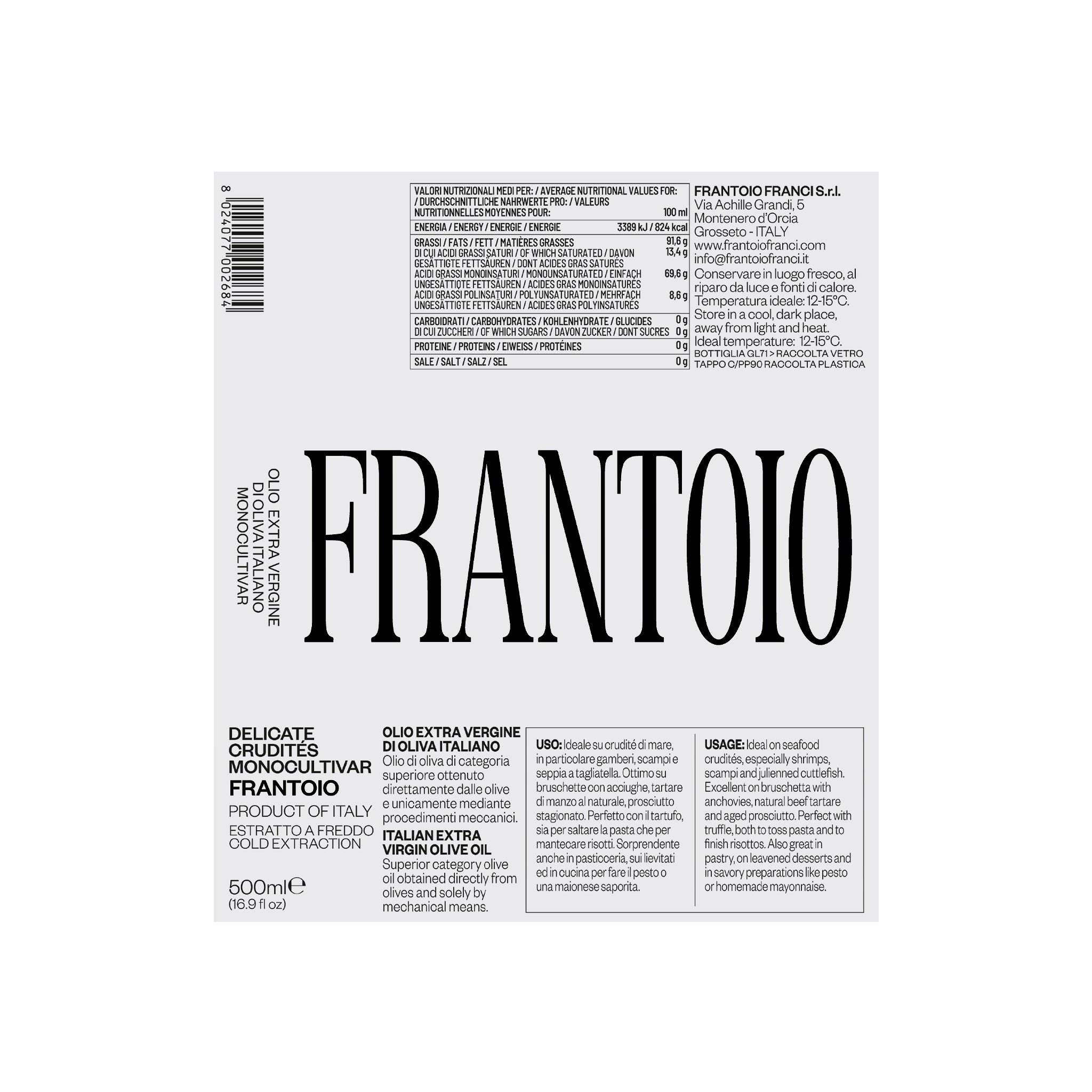 Delicate Frantoio