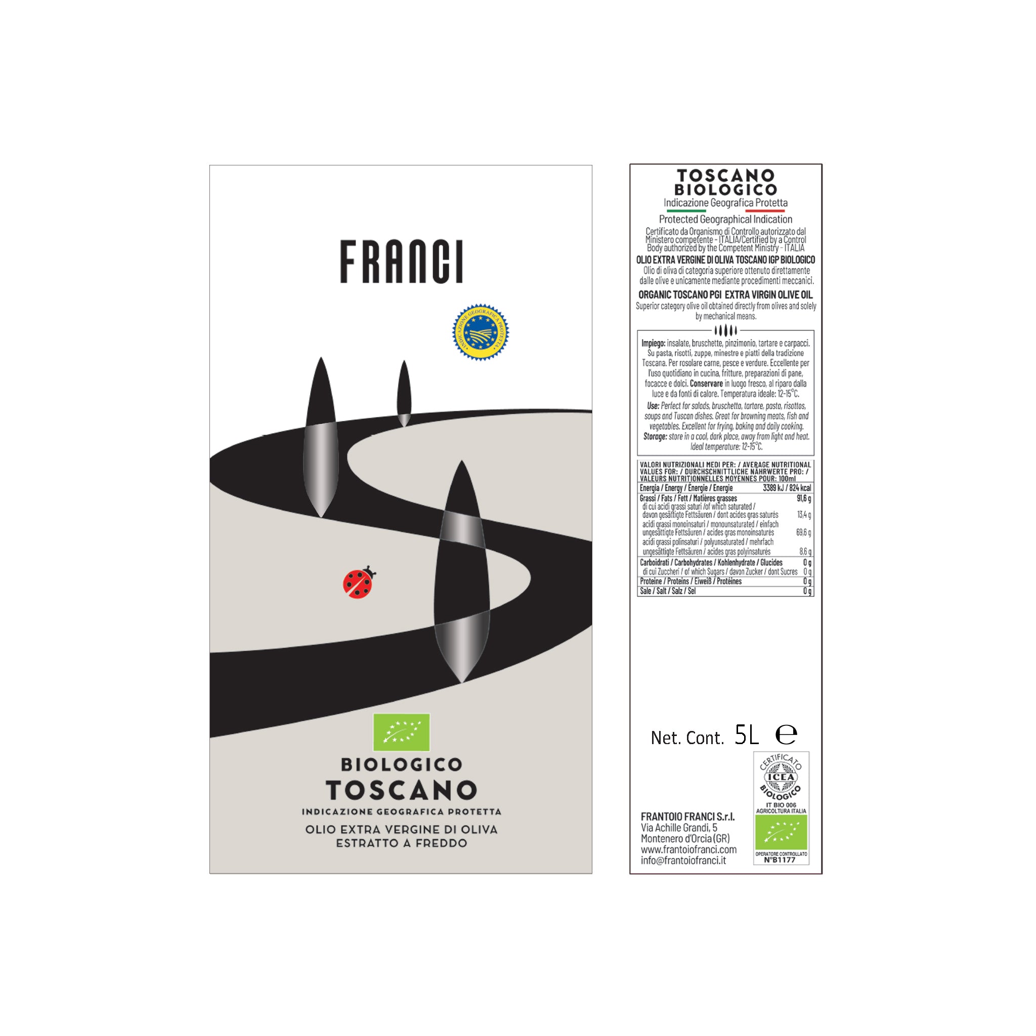 Biologico IGP Toscano 5l