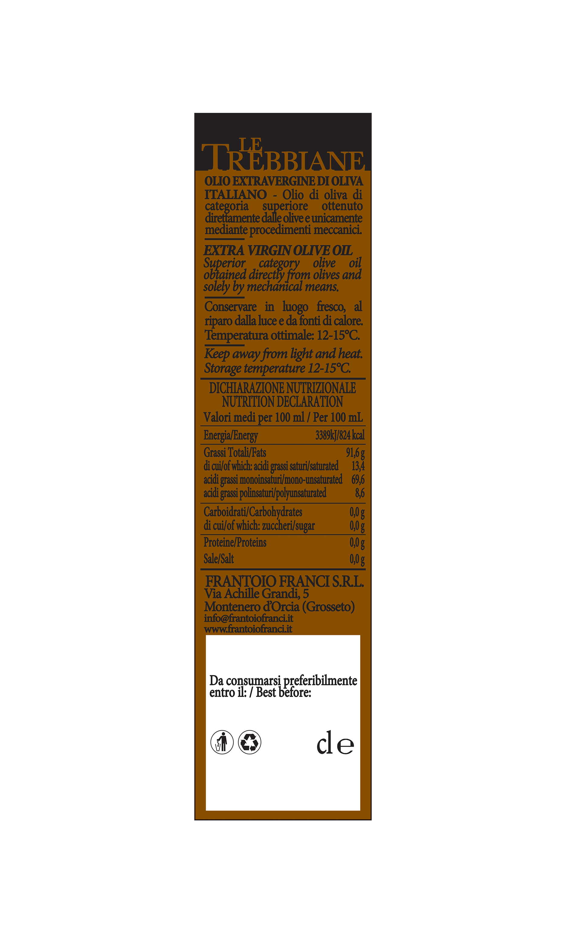 Le Trebbiane 5l